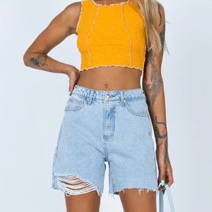 Princess Polly Maggie Denim Shorts